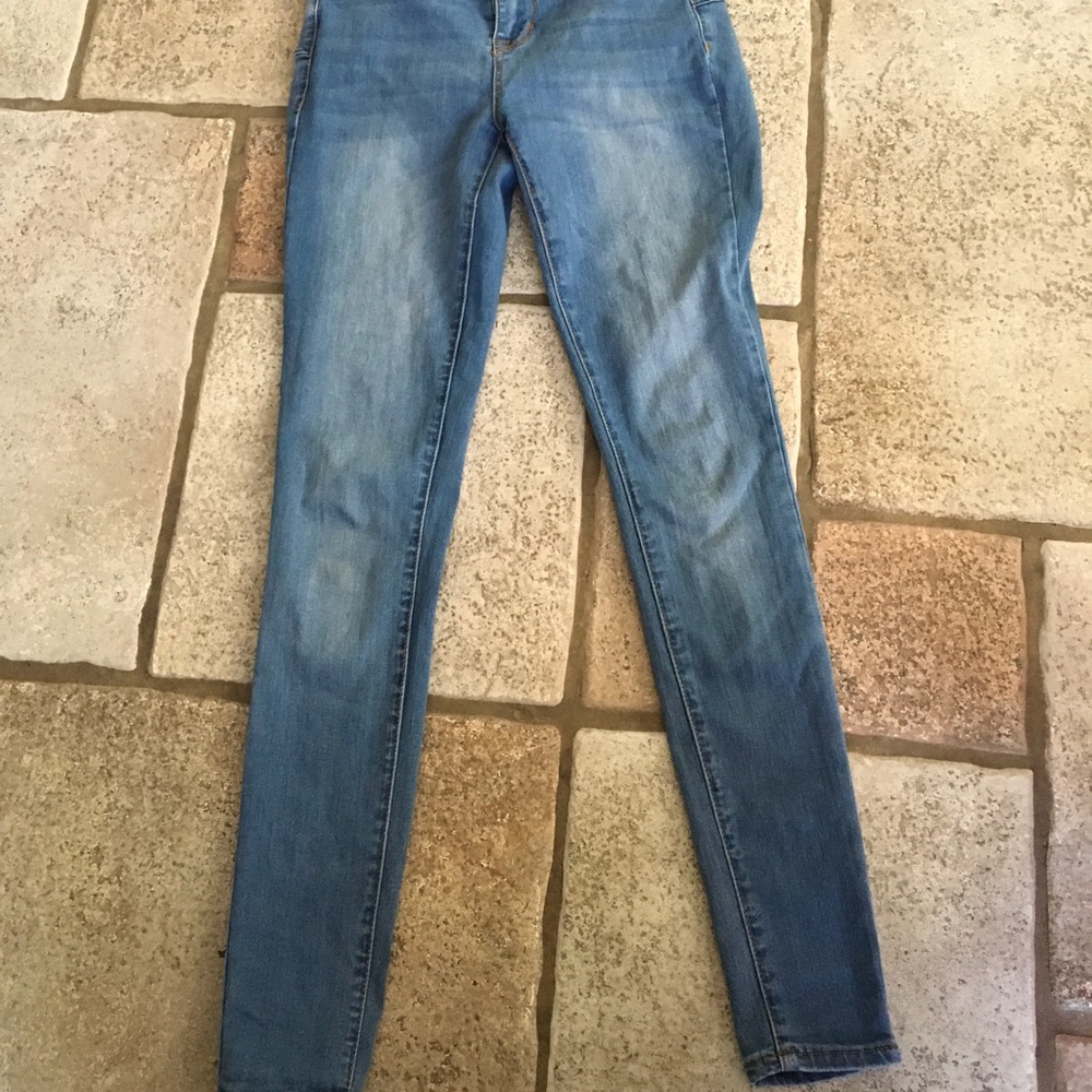 S.O.N.G. curvy high rise skinny jeans